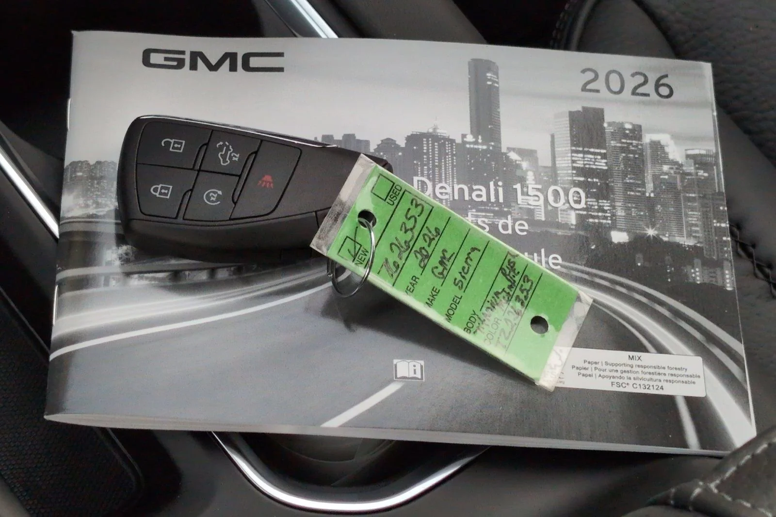New 2026 TITANIUM RUSH METALLIC GMC Denali image 9