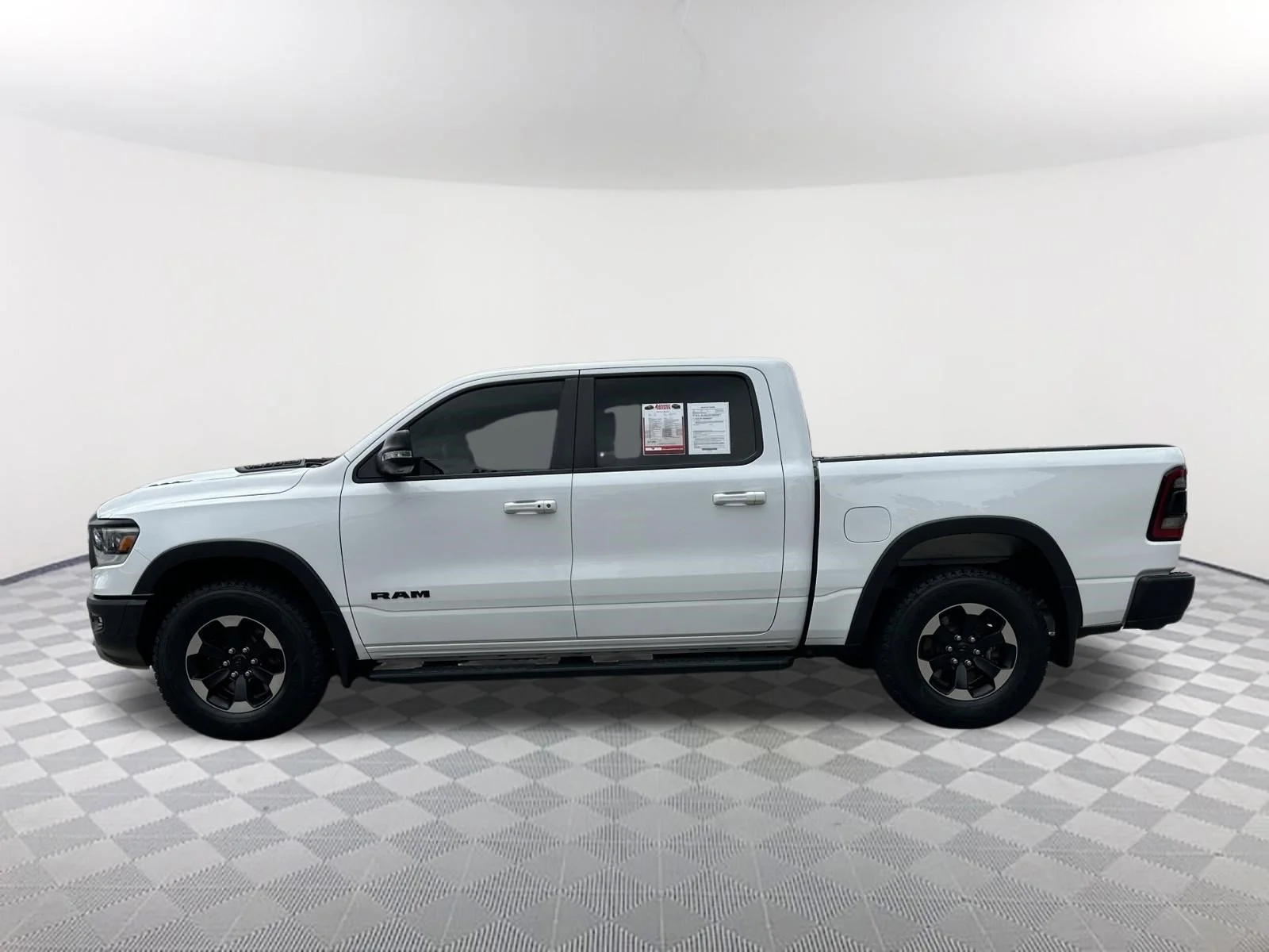 Used 2019 Bright White Clear Coat Ram Rebel image 8