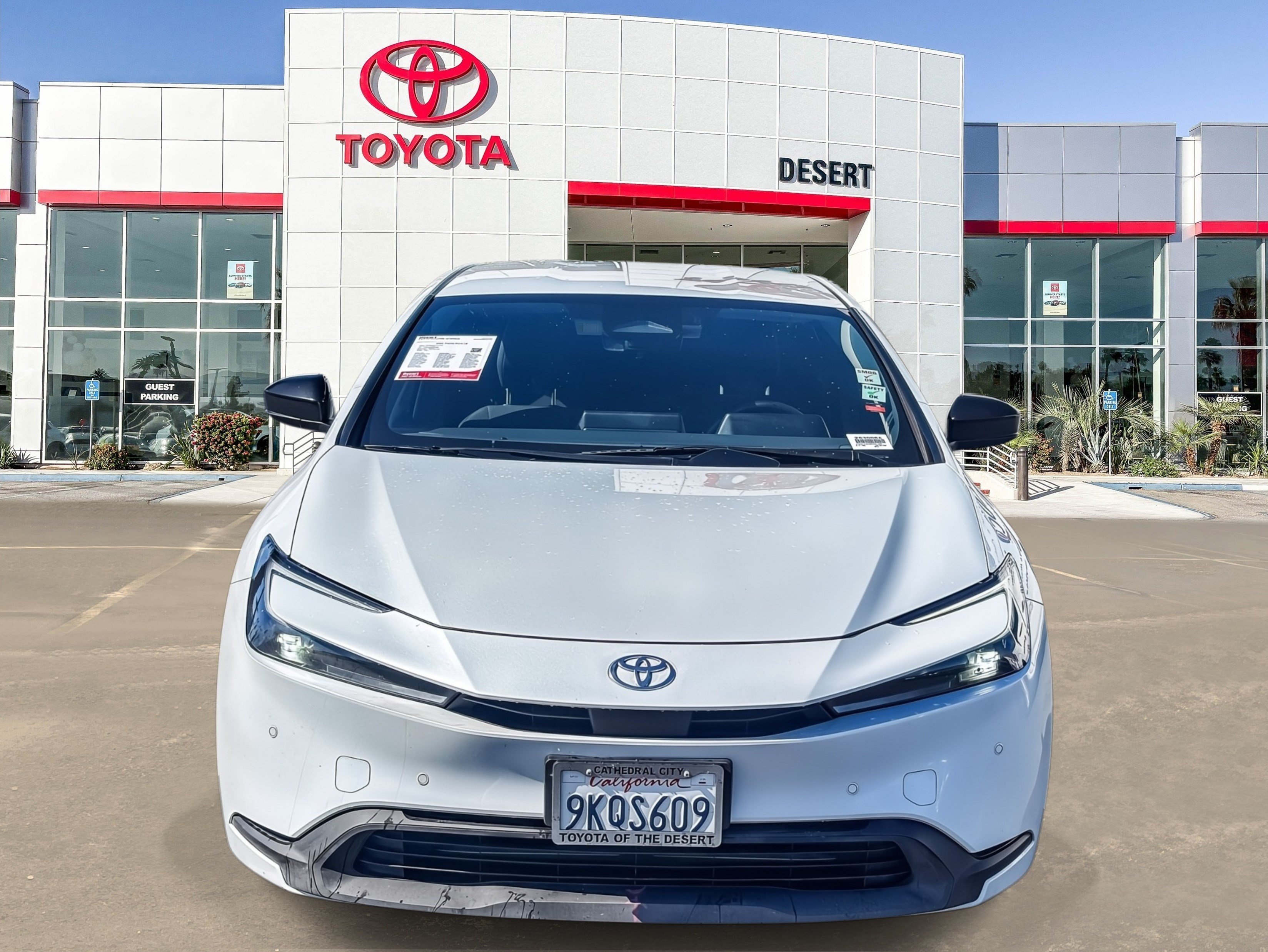 Certified Used 2024 Wind Chill Pearl Toyota LE image 2