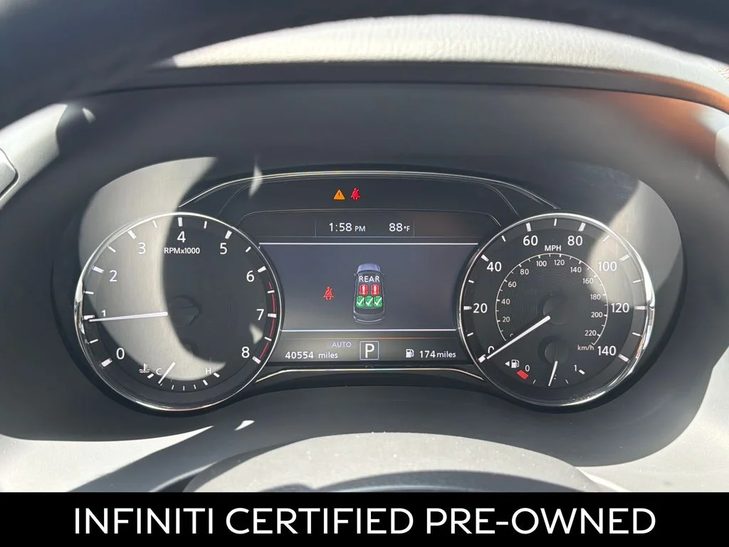 Certified Used 2024 Moonstone White INFINITI Sensory image 24