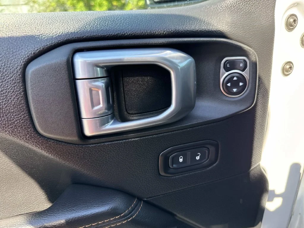 Used 2021 White Jeep Unlimited Sahara 4xe image 24