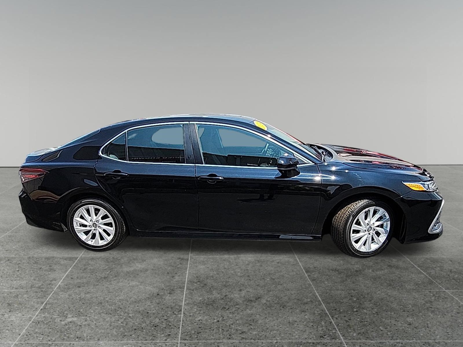 Certified Used 2024 Midnight Black Metallic Toyota LE image 8