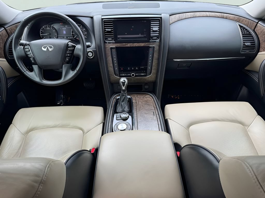 Used 2021 Moonstone White INFINITI Premium Select image 26