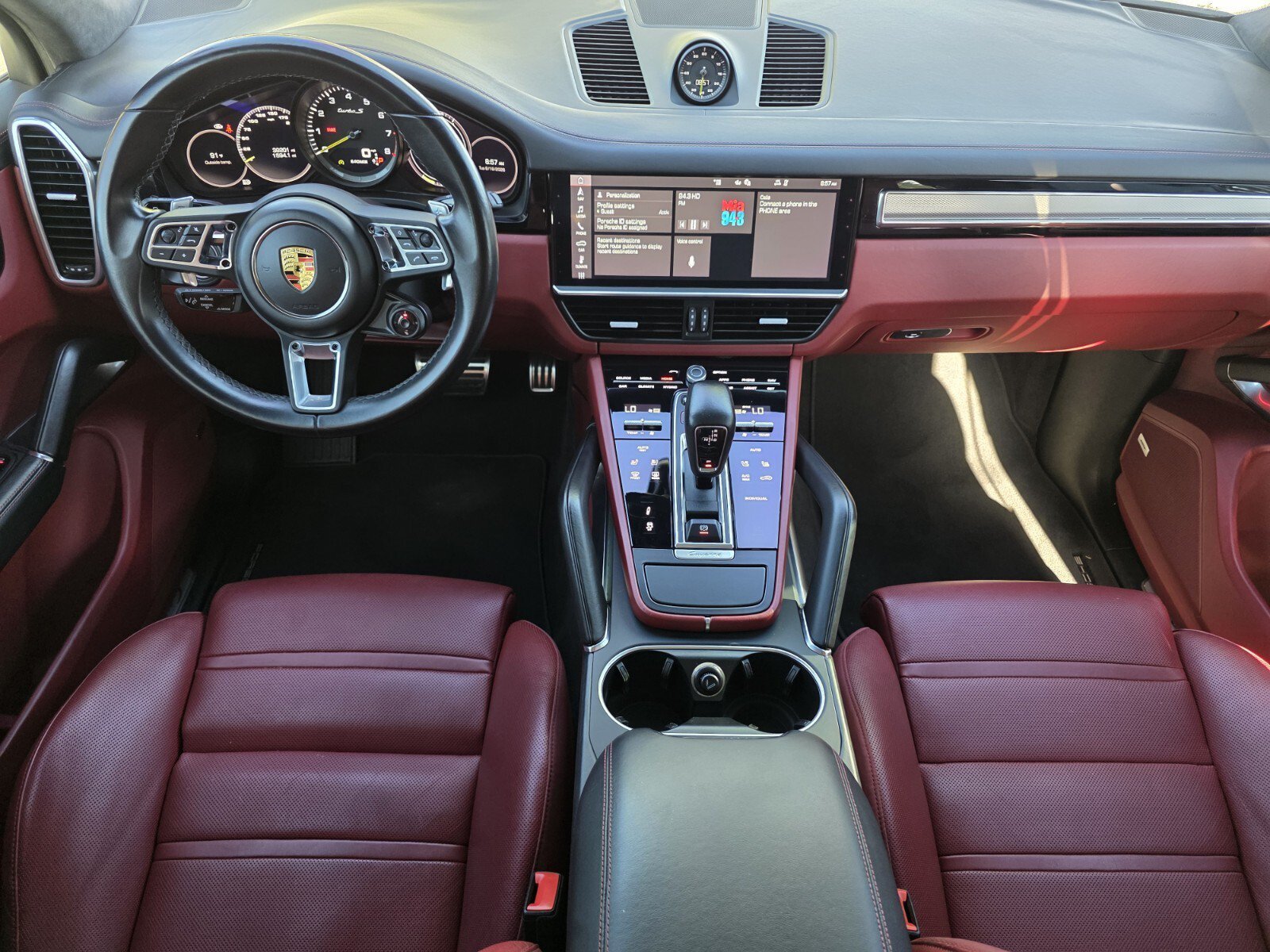 Used 2021 Chalk Porsche Turbo S E-Hybrid image 4