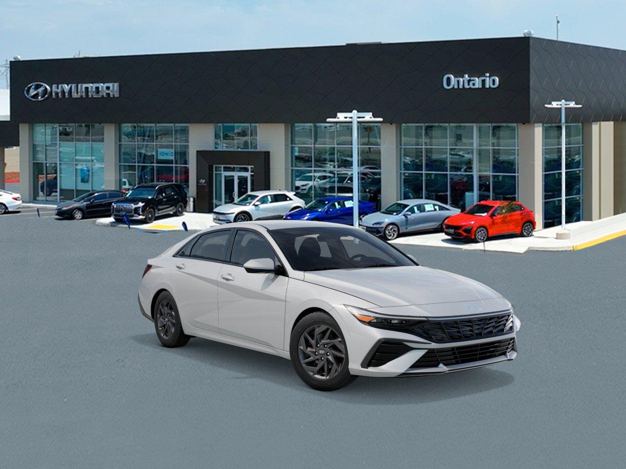 New 2026 White Hyundai Blue image 2