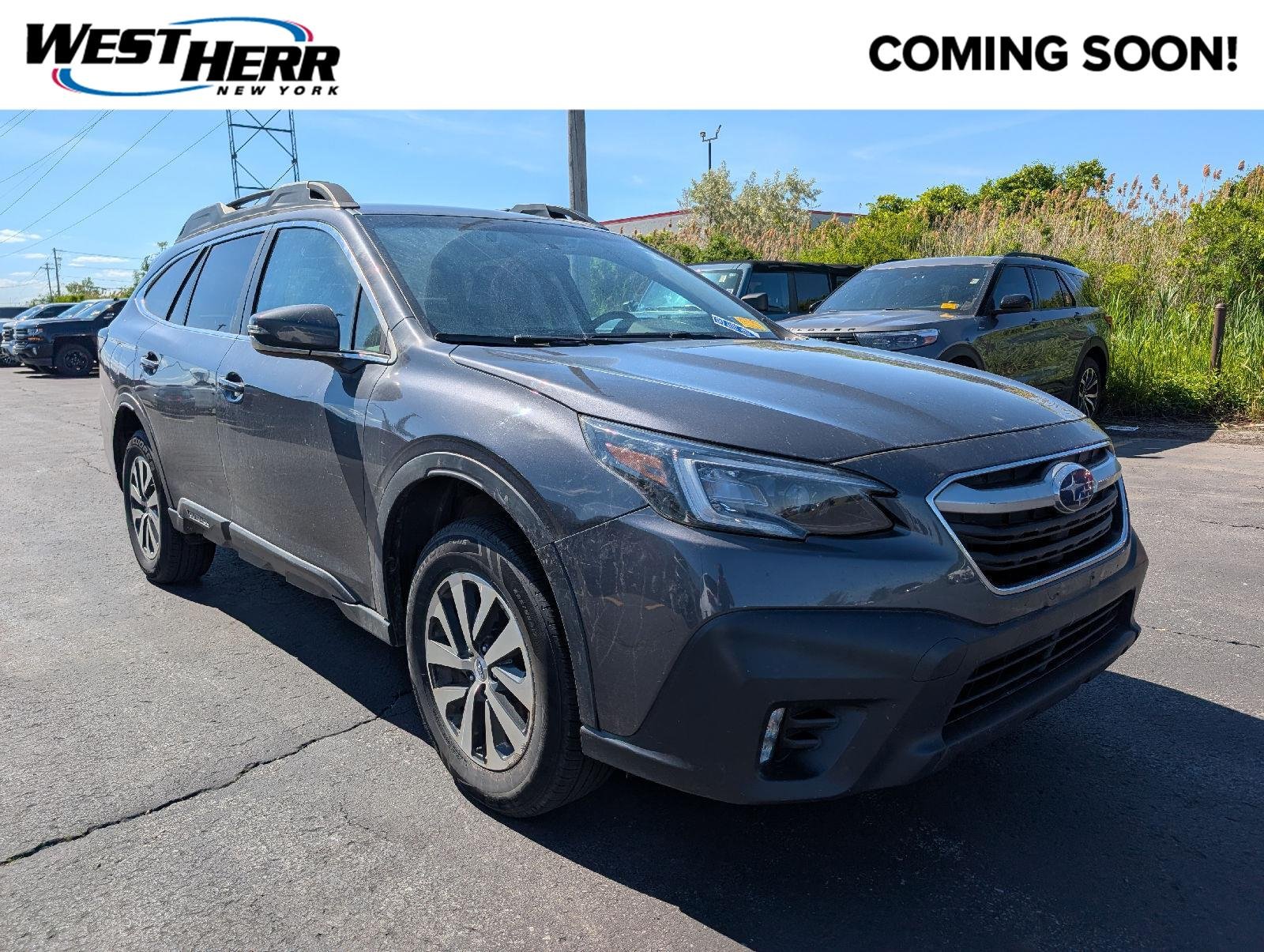Used 2020 Magnetite Gray Metallic Subaru Premium image 1