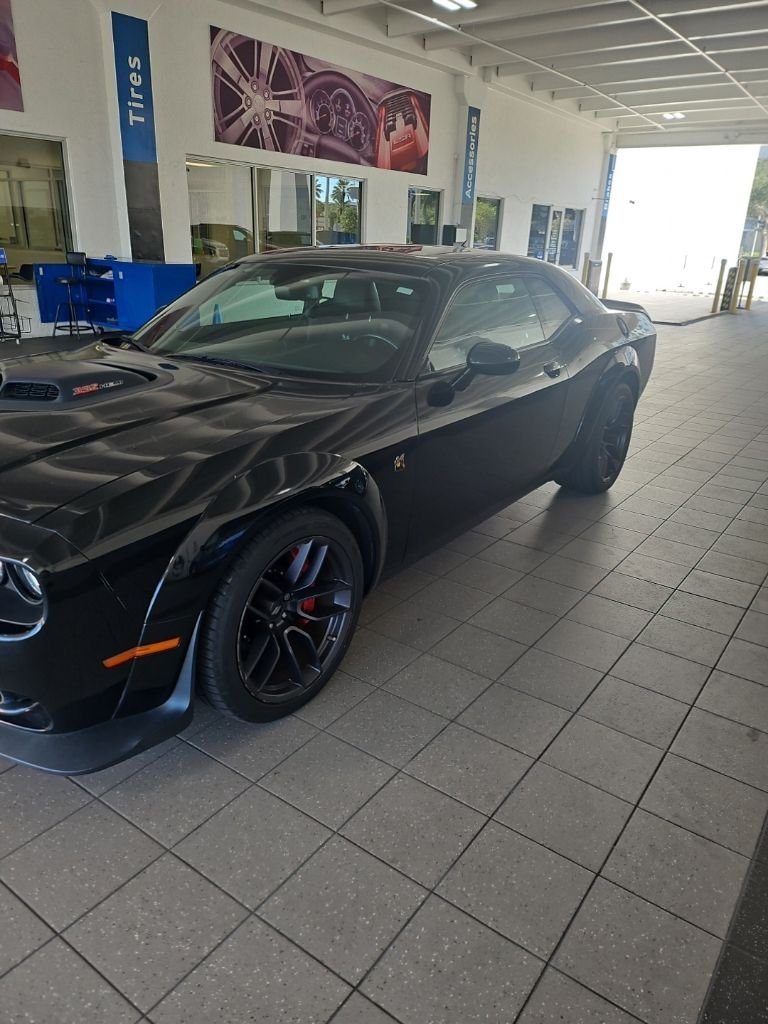 Used 2022 Black Dodge R/T Scat Pack Widebody image 6
