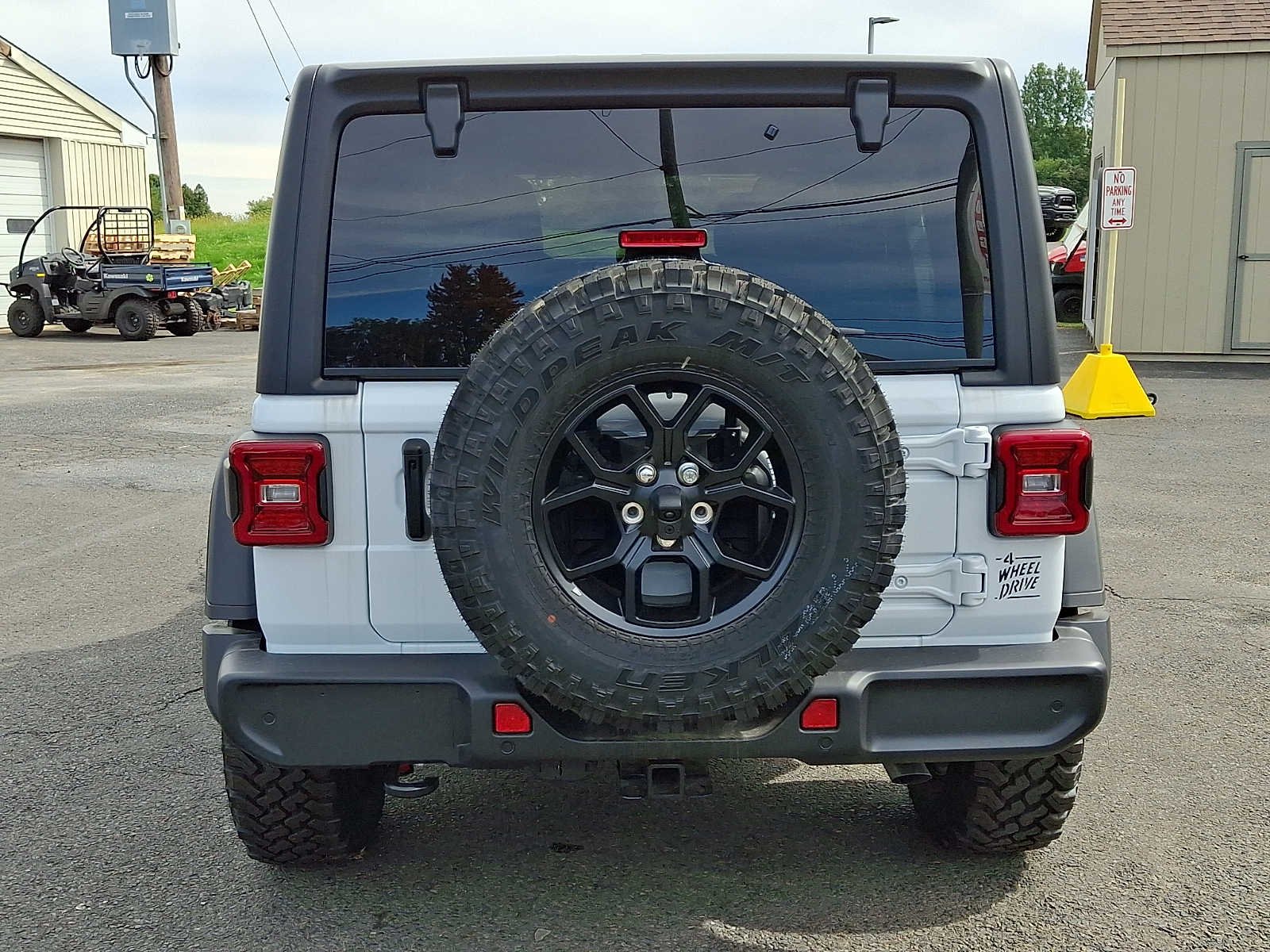 New 2026 Bright White Clear-Coat Exterior Paint Jeep Willys image 5
