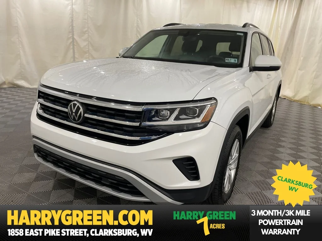 Used 2021 Pure White Volkswagen 2.0T S image 1