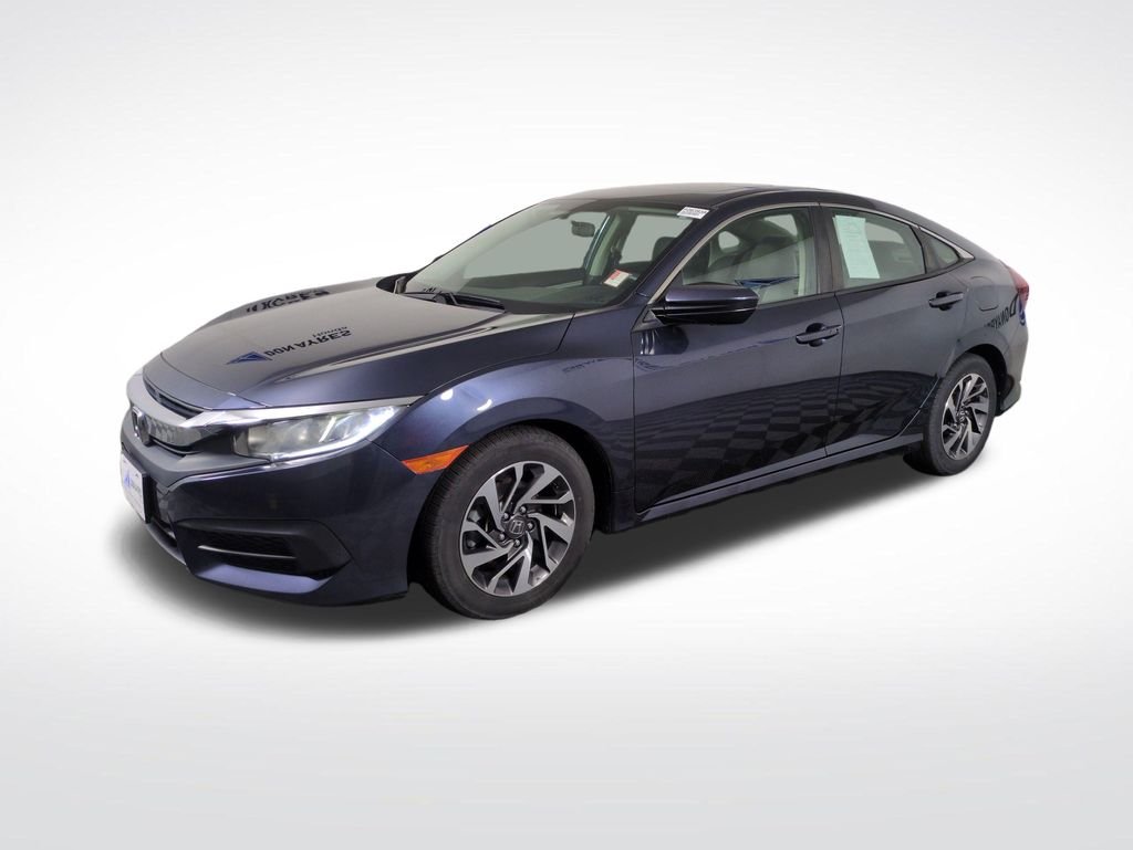 Used 2017 Cosmic Blue Metallic Honda EX image 1