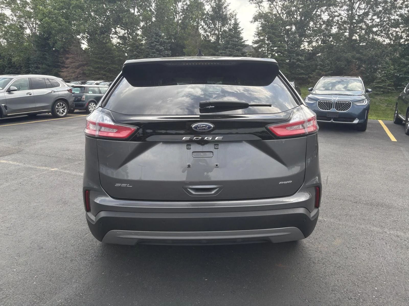 Used 2023 Carbonized Gray Ford SEL image 7