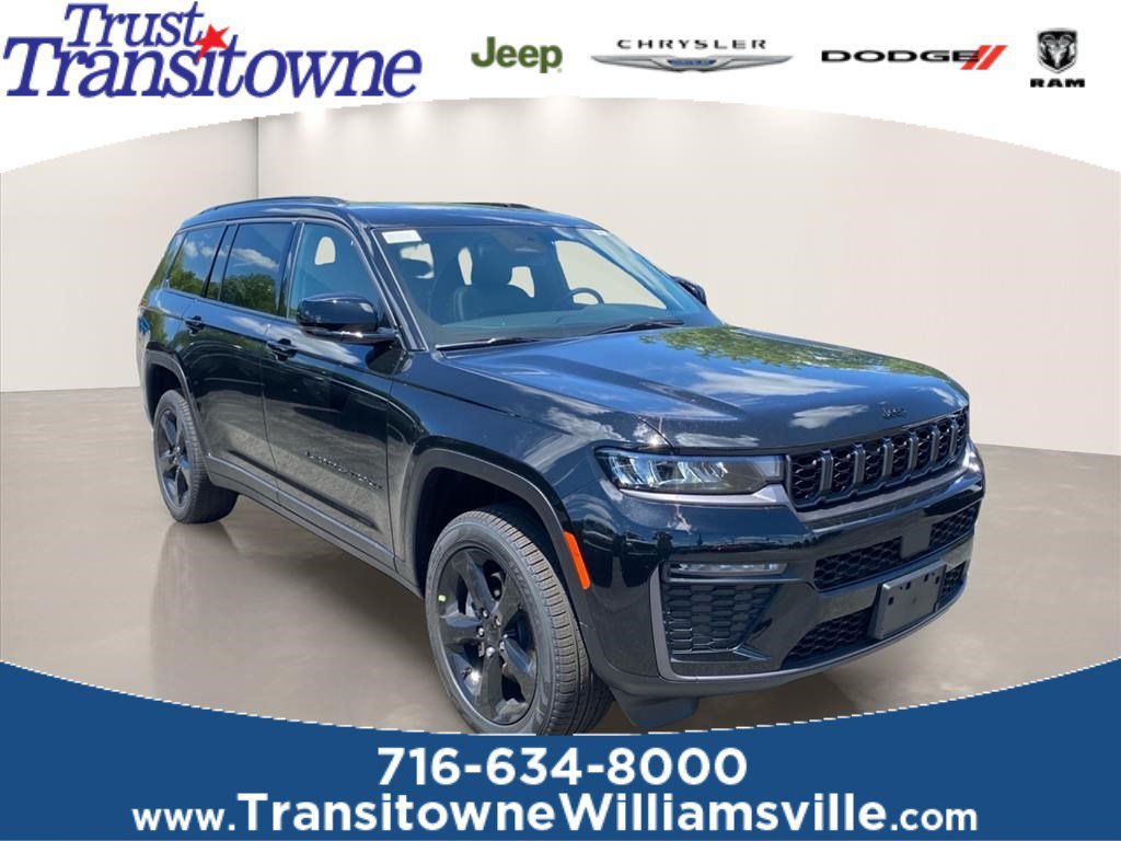 New 2026 Diamond Black Crystal Pearl-Coat Exterior Paint Jeep Limited image 1