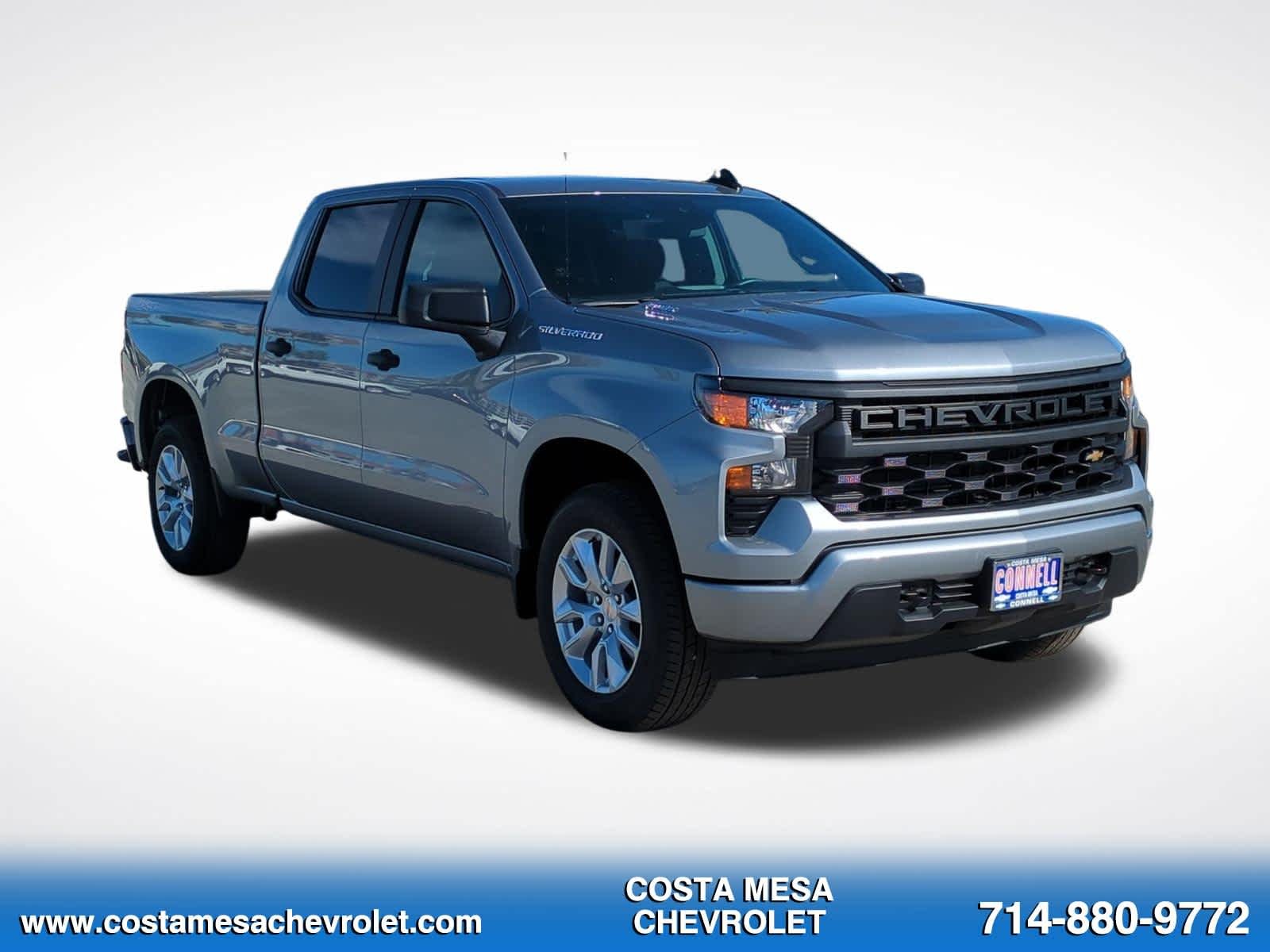 Used 2026 Sterling Gray Metallic Chevrolet Custom image 3