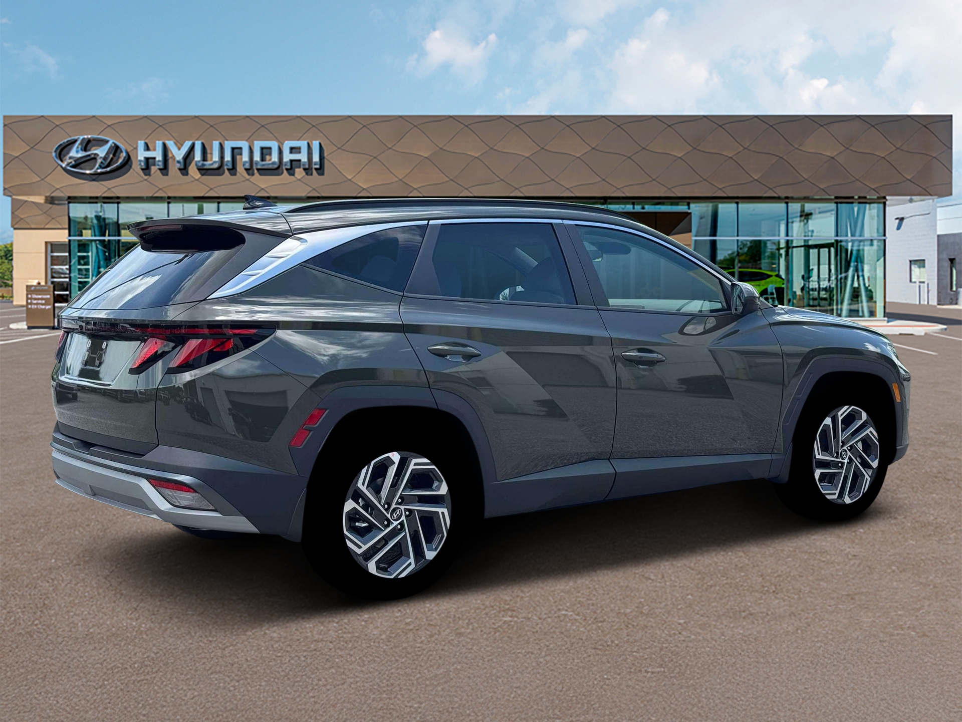 New 2026 Green Hyundai SEL Plus FWD image 8