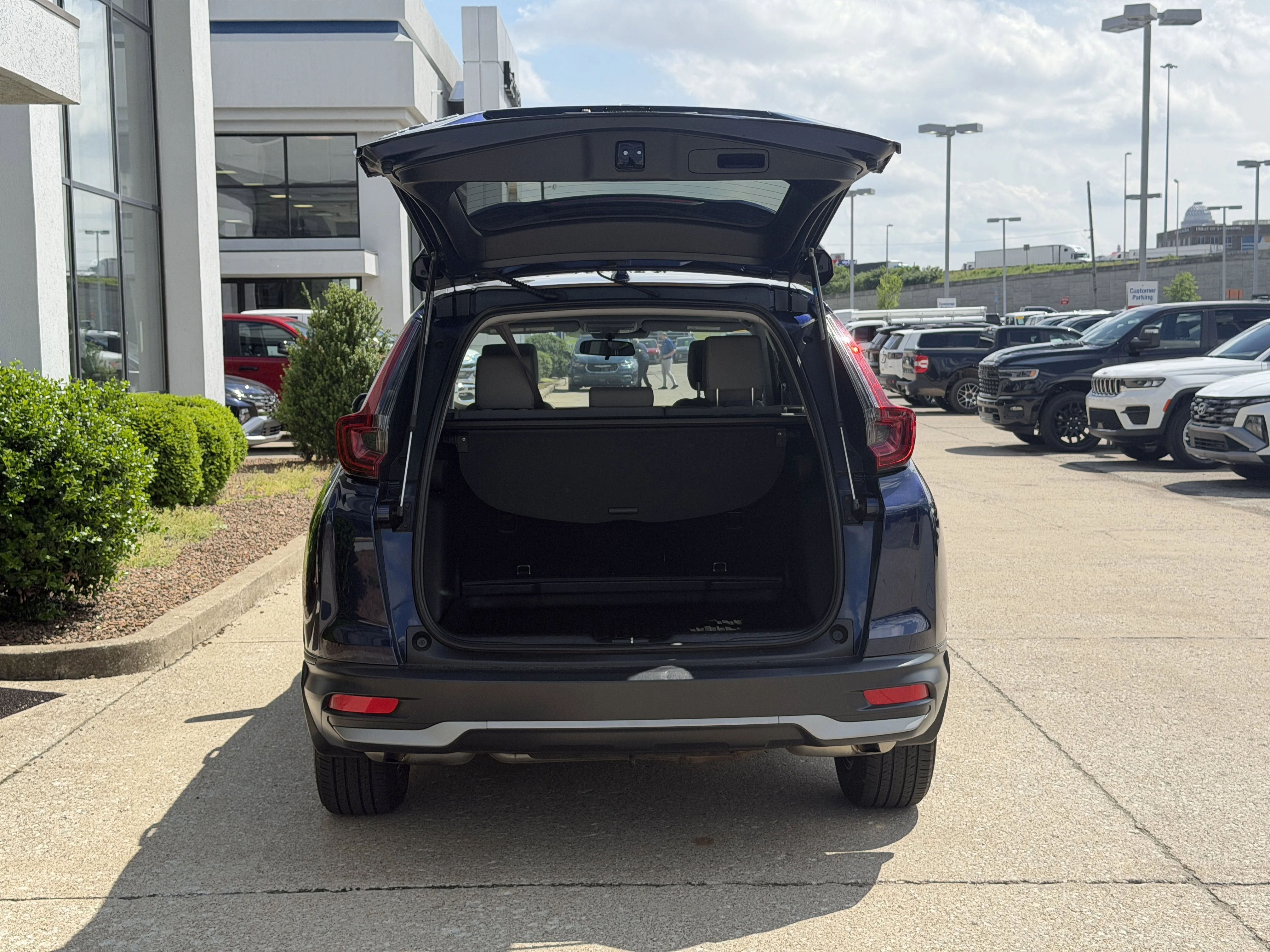 Used 2020 Aegean Blue Metallic Honda EX image 10