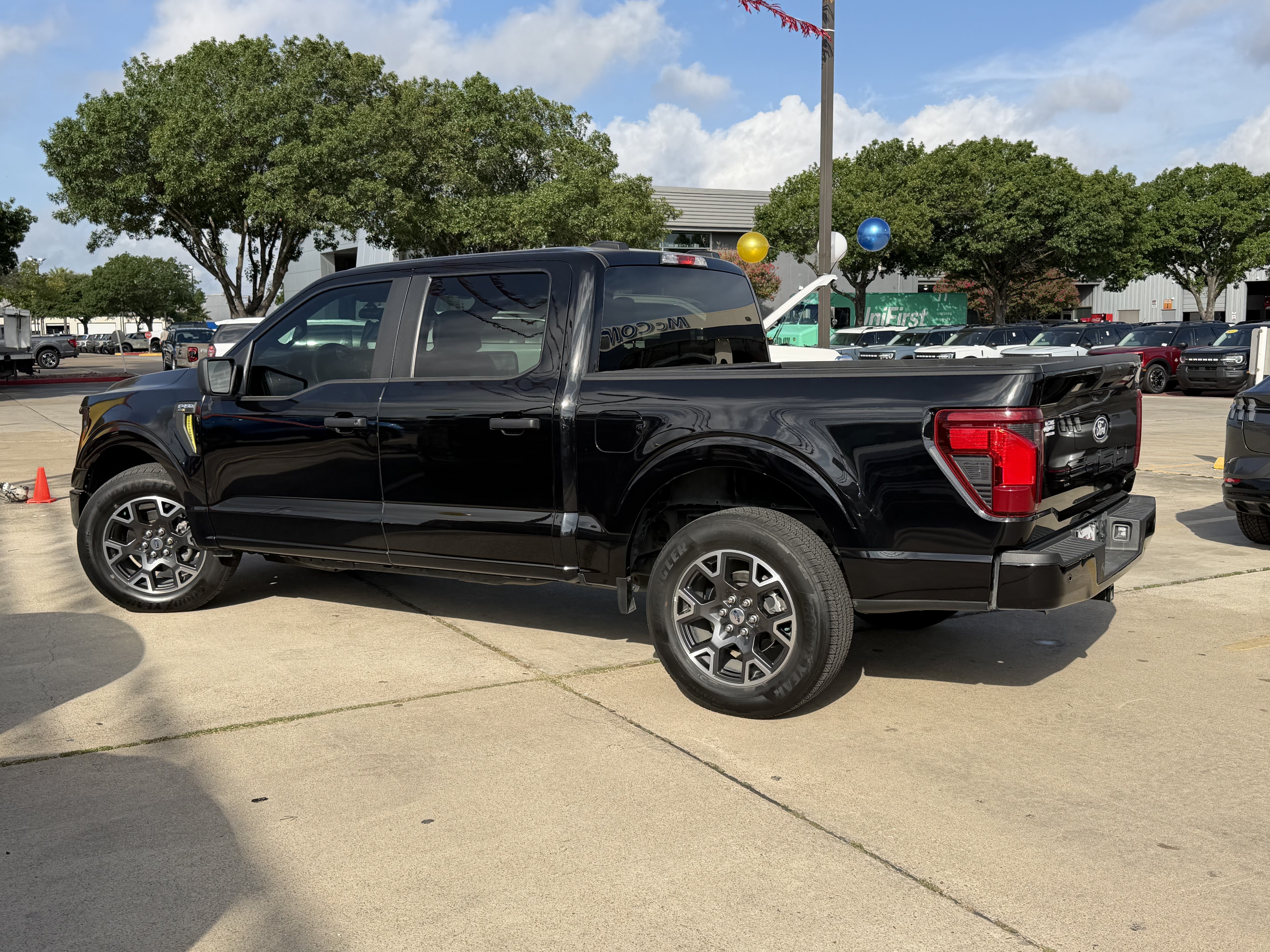 Used 2024 Agate Black Metallic Ford STX image 8