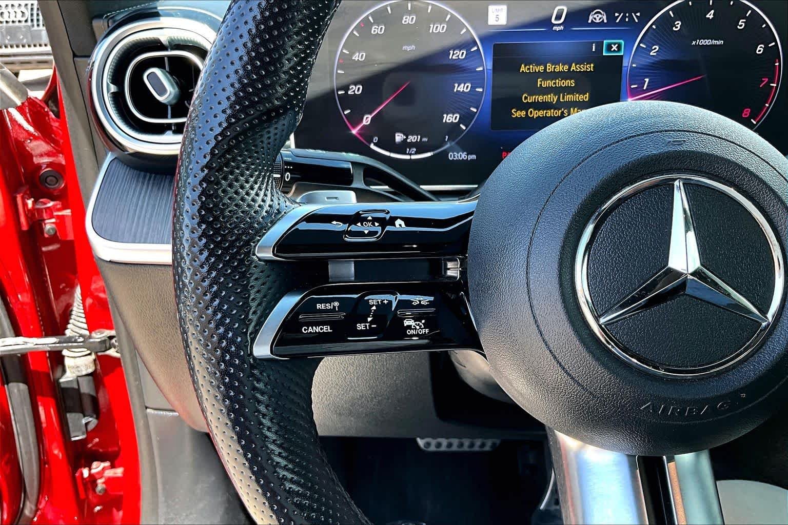 Used 2022 MANUFAKTUR Cardinal Red Metallic Mercedes-Benz C 300 image 23