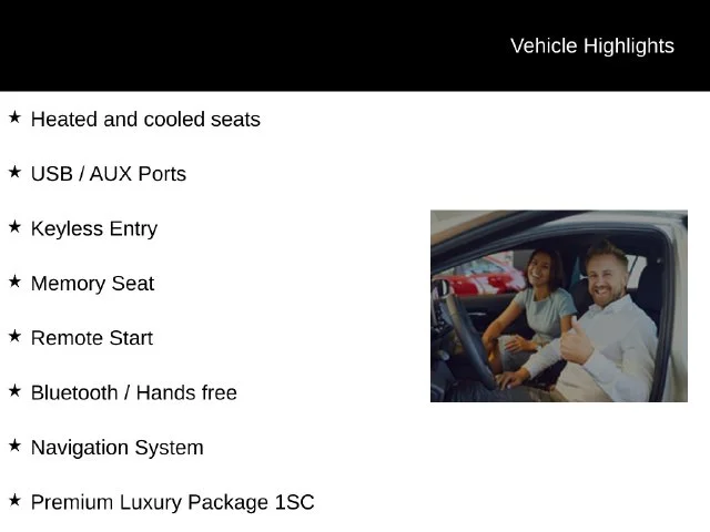 Used 2025 Crystal White Tricoat Cadillac Premium Luxury image 6