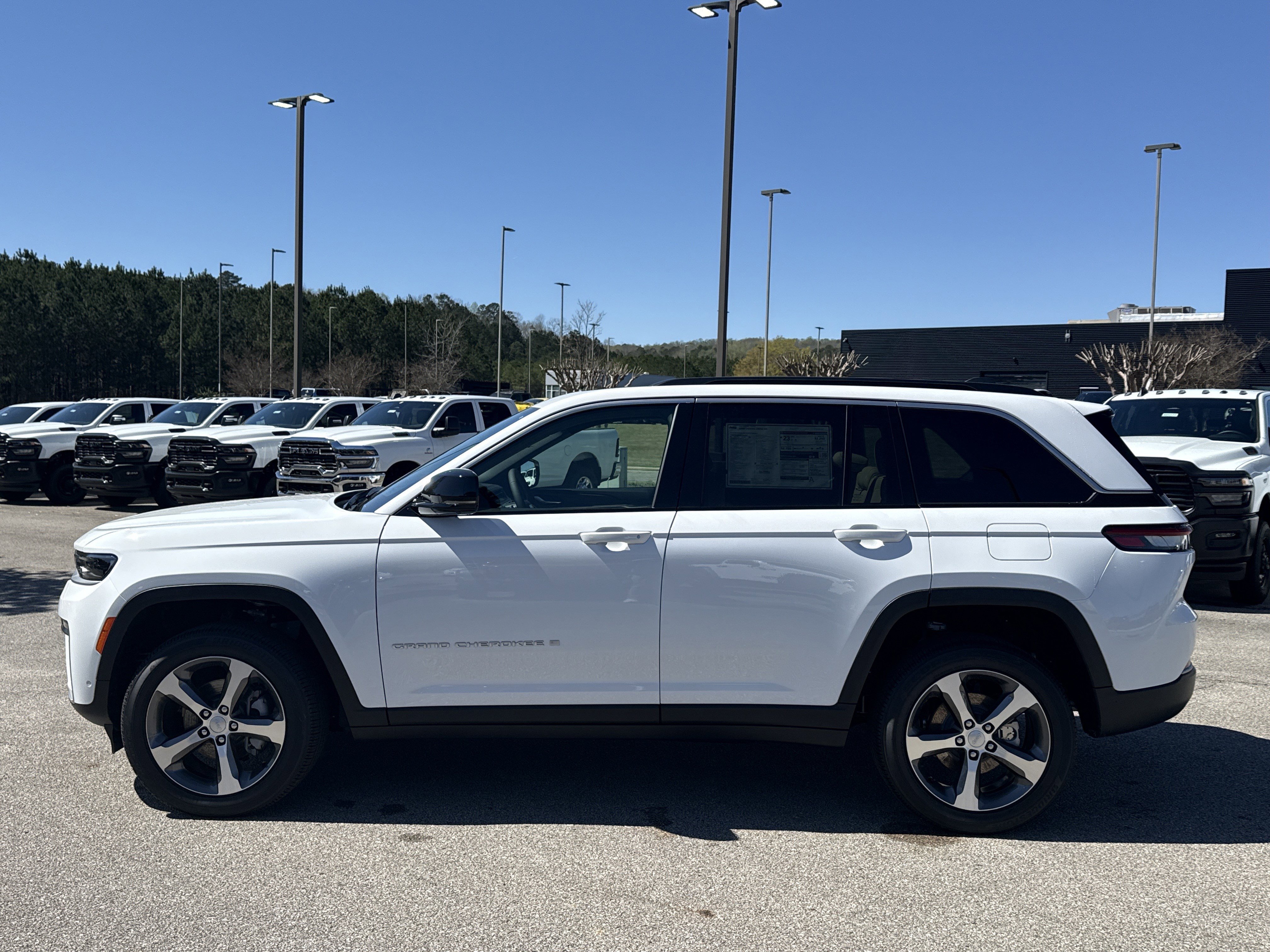 New 2026 Bright White Clearcoat Jeep Limited image 4