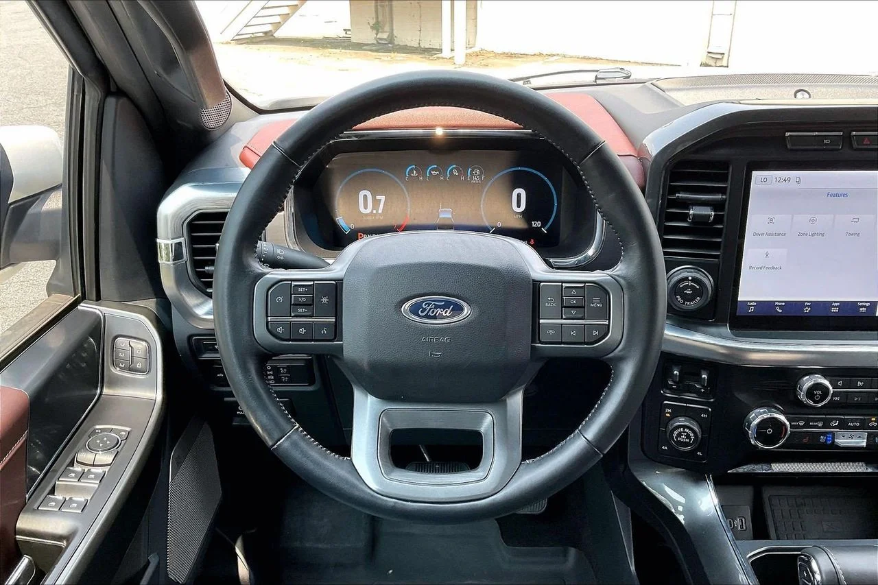 Certified Used 2022 White Ford Lariat image 10