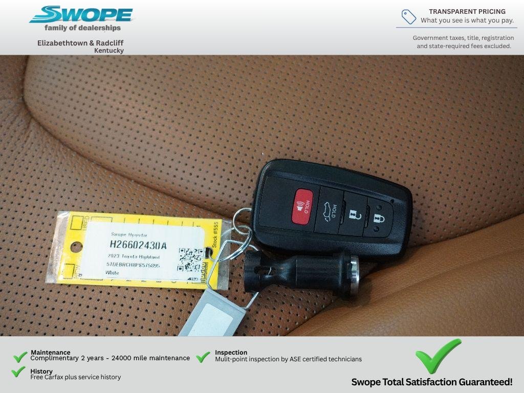Used 2023 Wind Chill Pearl Toyota Hybrid Platinum image 33