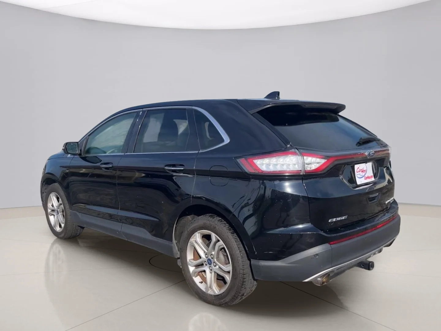 Used 2017 Black Ford TITANIUM image 3