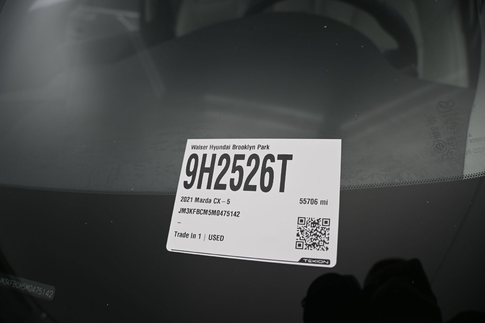 Used 2021 Machine Gray Metallic Mazda Touring AWD image 28