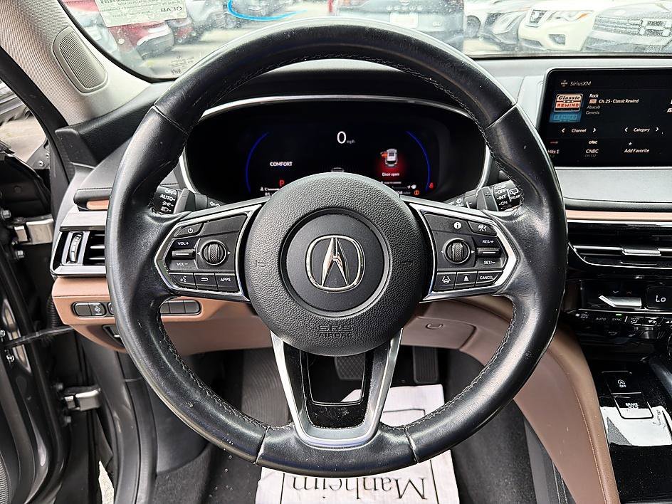 Used 2023 Liquid Carbon Metallic Acura w/Technology Package image 17