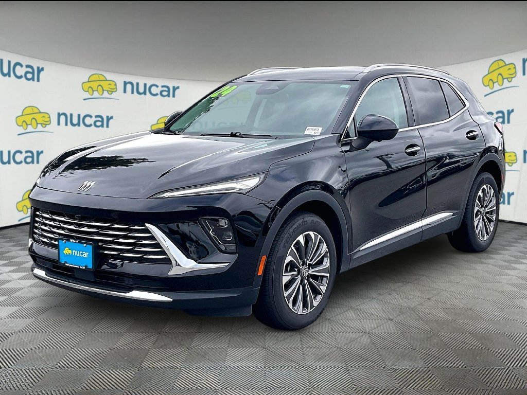 Used 2024 Ebony Twilight Metallic Buick Preferred image 3