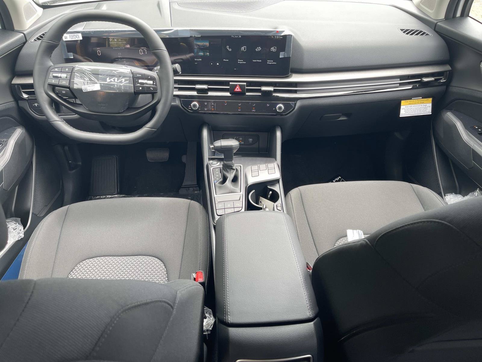 New 2026 Glacial White Pearl Kia LX image 15