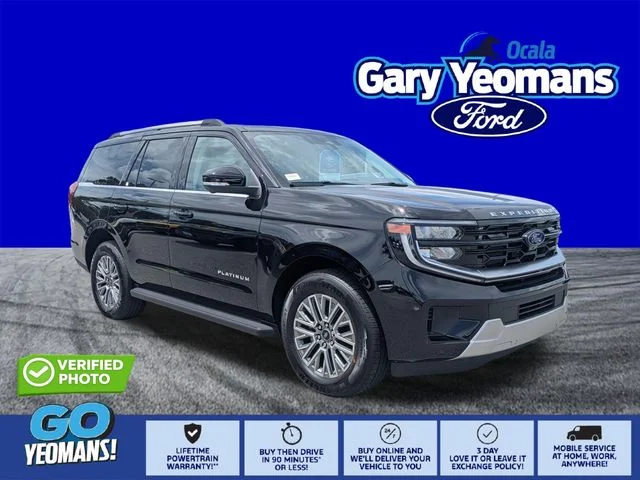 New 2026 Agate Black Metallic Ford Platinum® image 1