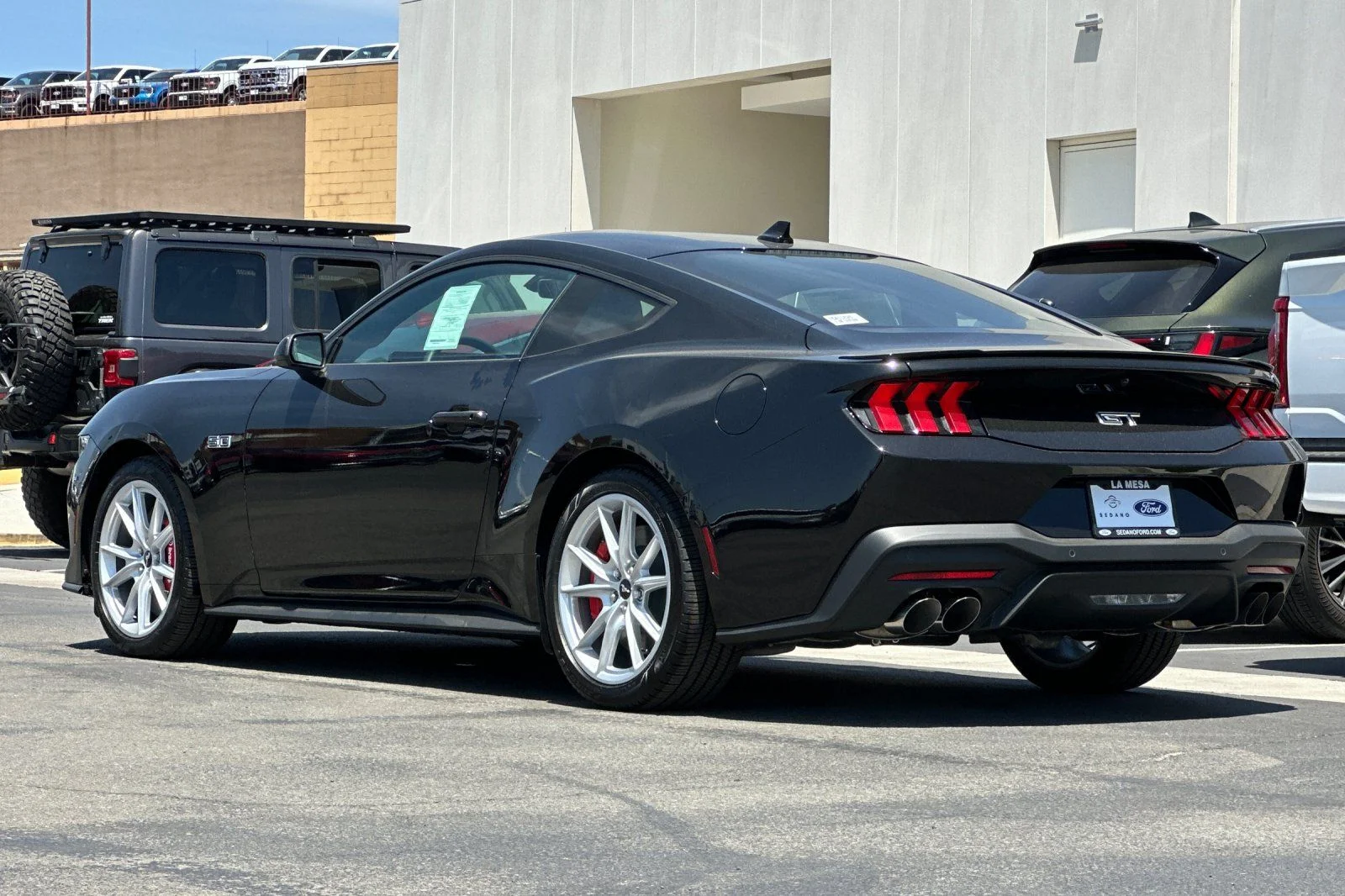 New 2026 Shadow Black Ford GT Premium Fastback image 5