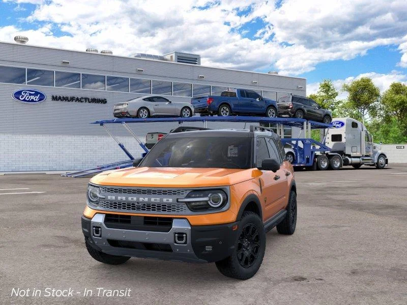 New 2026 Orange Fury Metallic Tri-Coat Ford Badlands® image 3