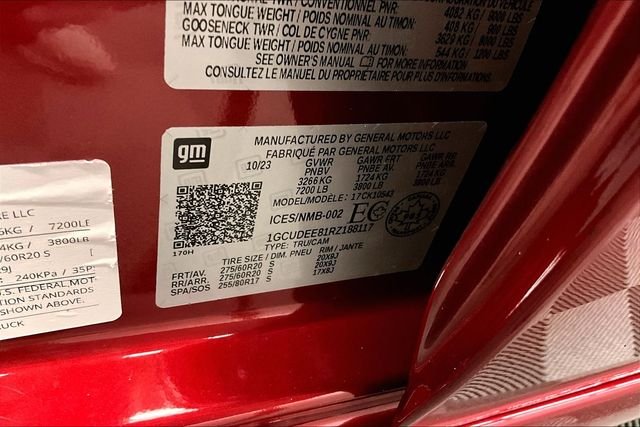 Used 2024 Radiant Red Tintcoat Chevrolet RST image 41
