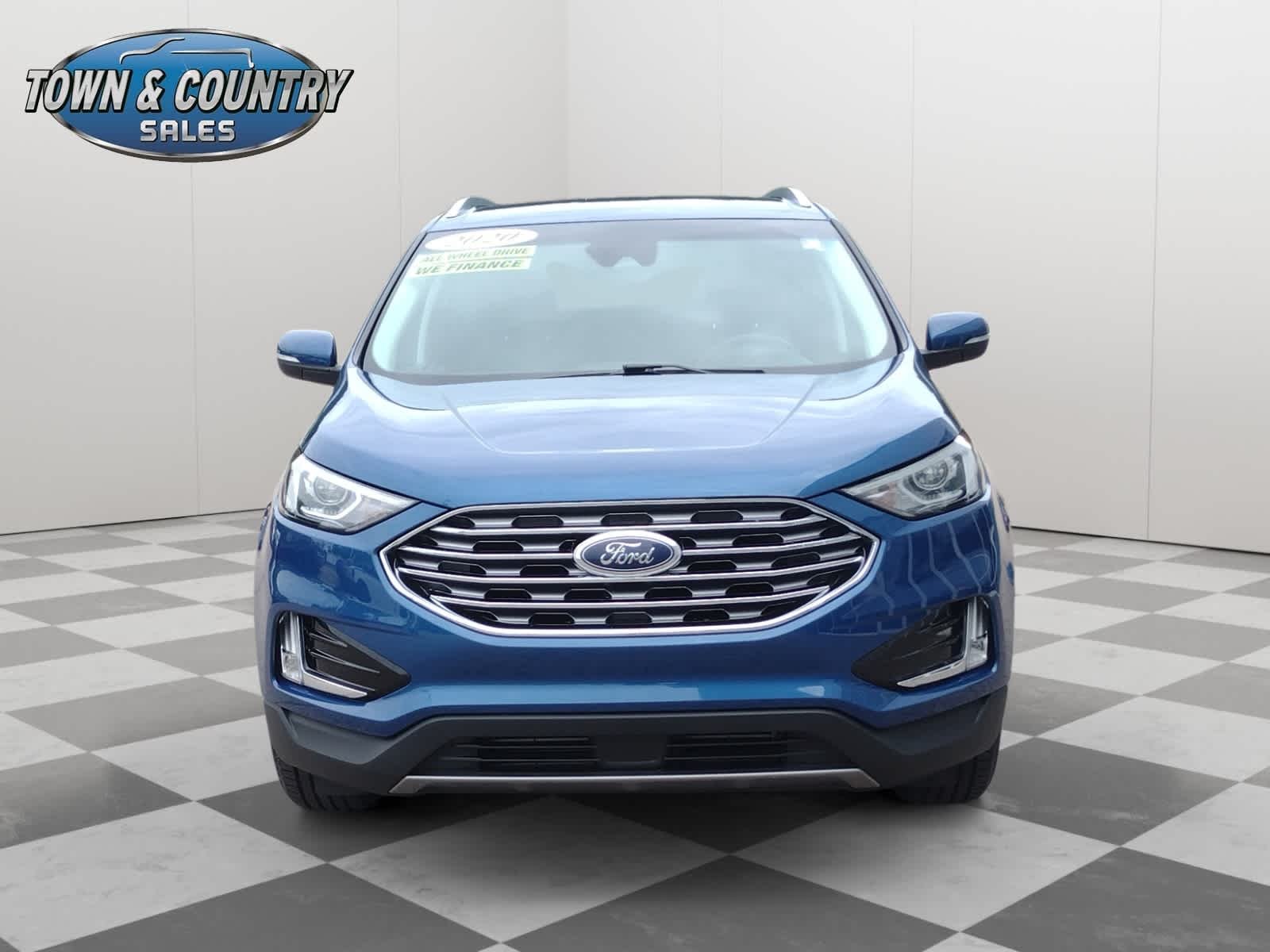 Used 2020 Ford Edge SEL with VIN 2FMPK4J93LBB13467 for sale in Quinnesec, MI