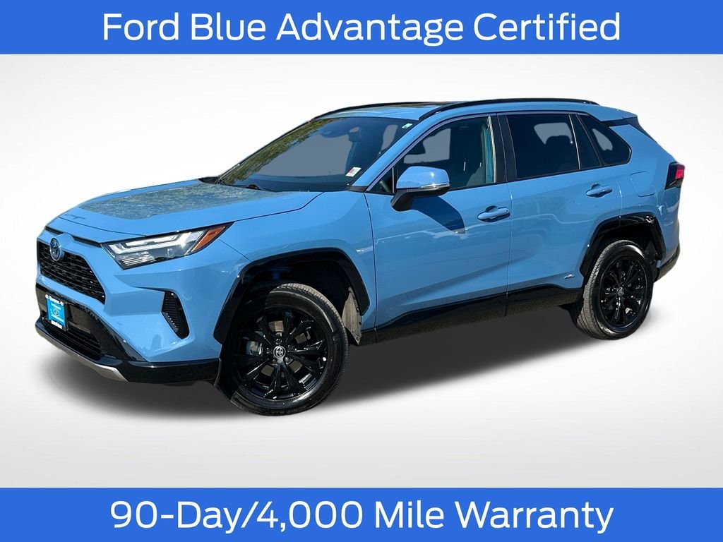 Used 2024 Blue Toyota SE image 1