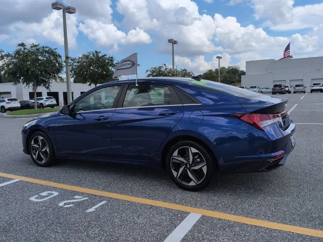 Used 2023 Blue Hyundai Limited image 6