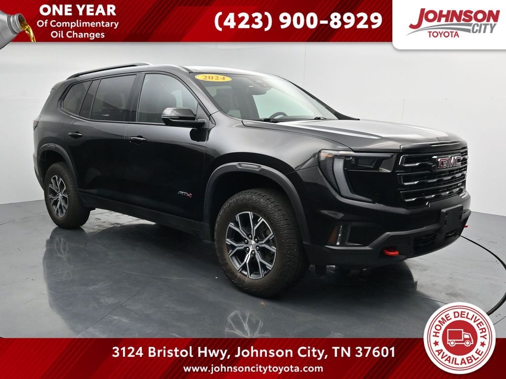 Used 2024 Black GMC AT4 image 1