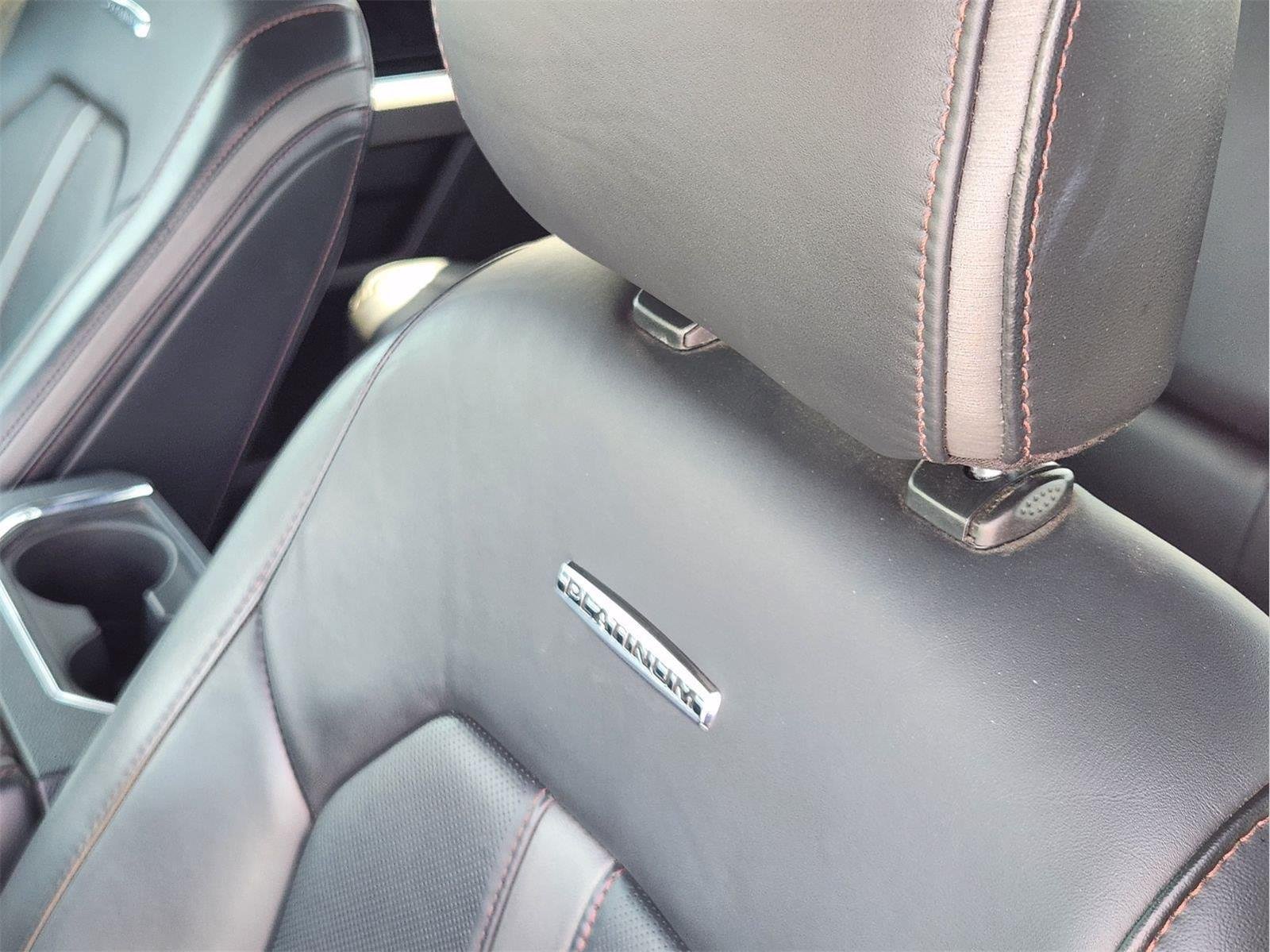 Used 2022 Star White Metallic Tri-Coat Ford Platinum image 14