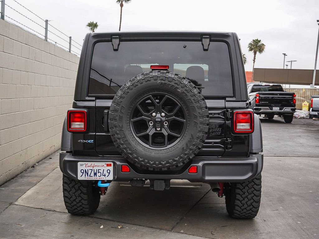 Used 2024 Black Jeep Willys 4xe image 5