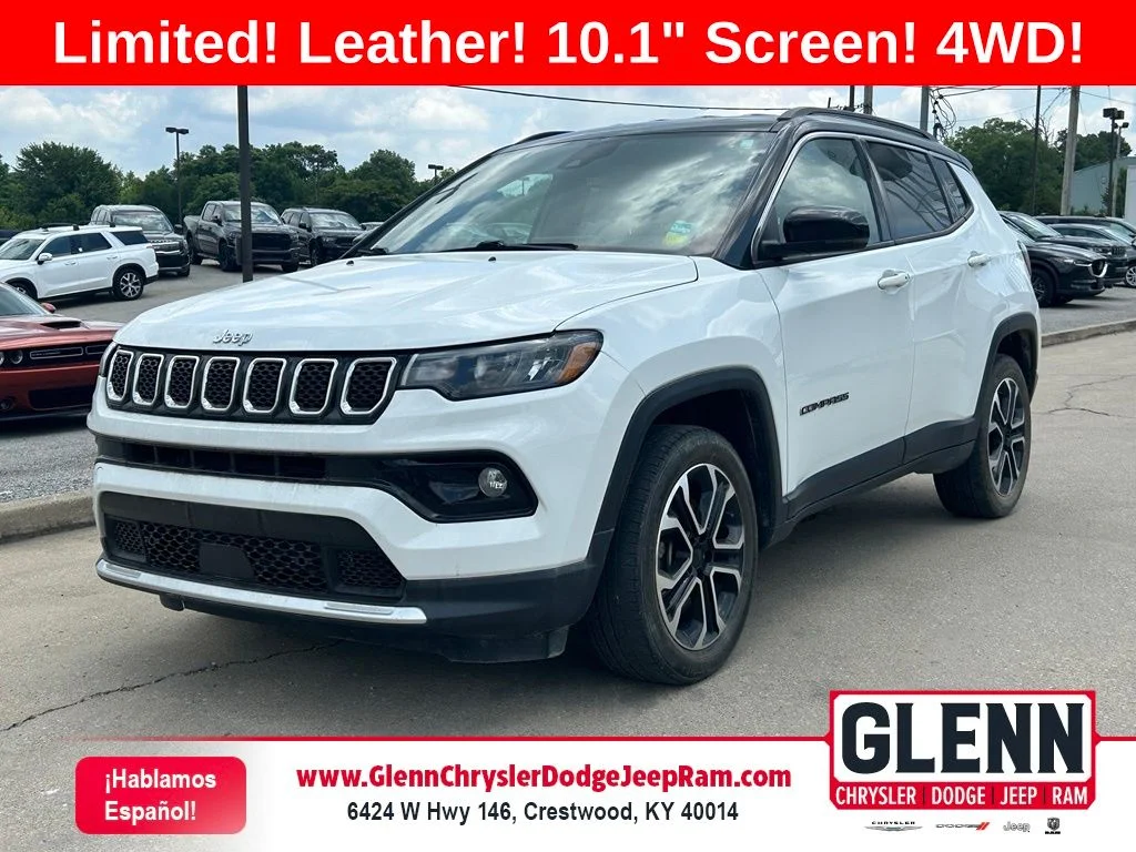 Used 2023 White Jeep Limited image 1