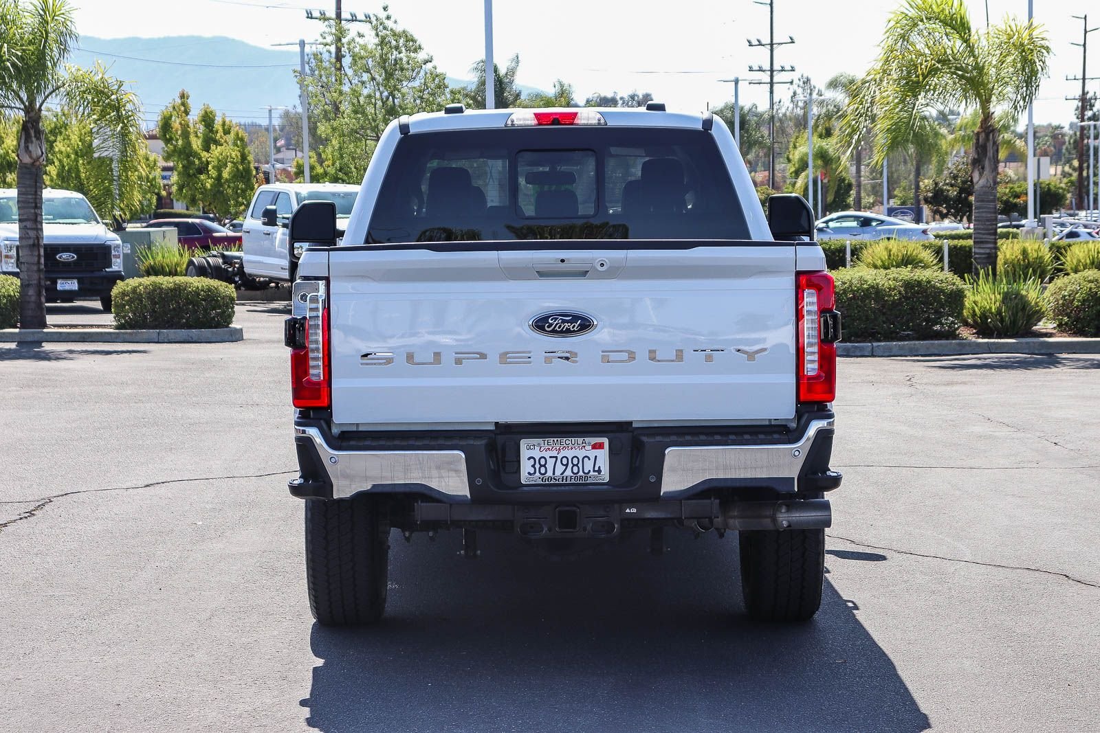 Certified Used 2024 White Metallic Ford Lariat image 5