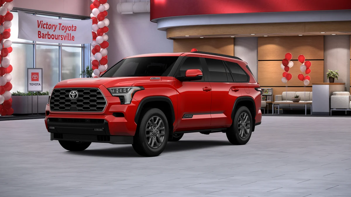 2026 Toyota Sequoia Platinum 4WD i-FORCE MAX Hybrid's photo