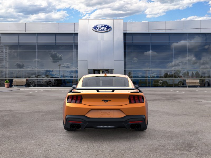 New 2026 Orange Fury Metallic Tri-coat Ford EcoBoost® Premium Fastback image 5