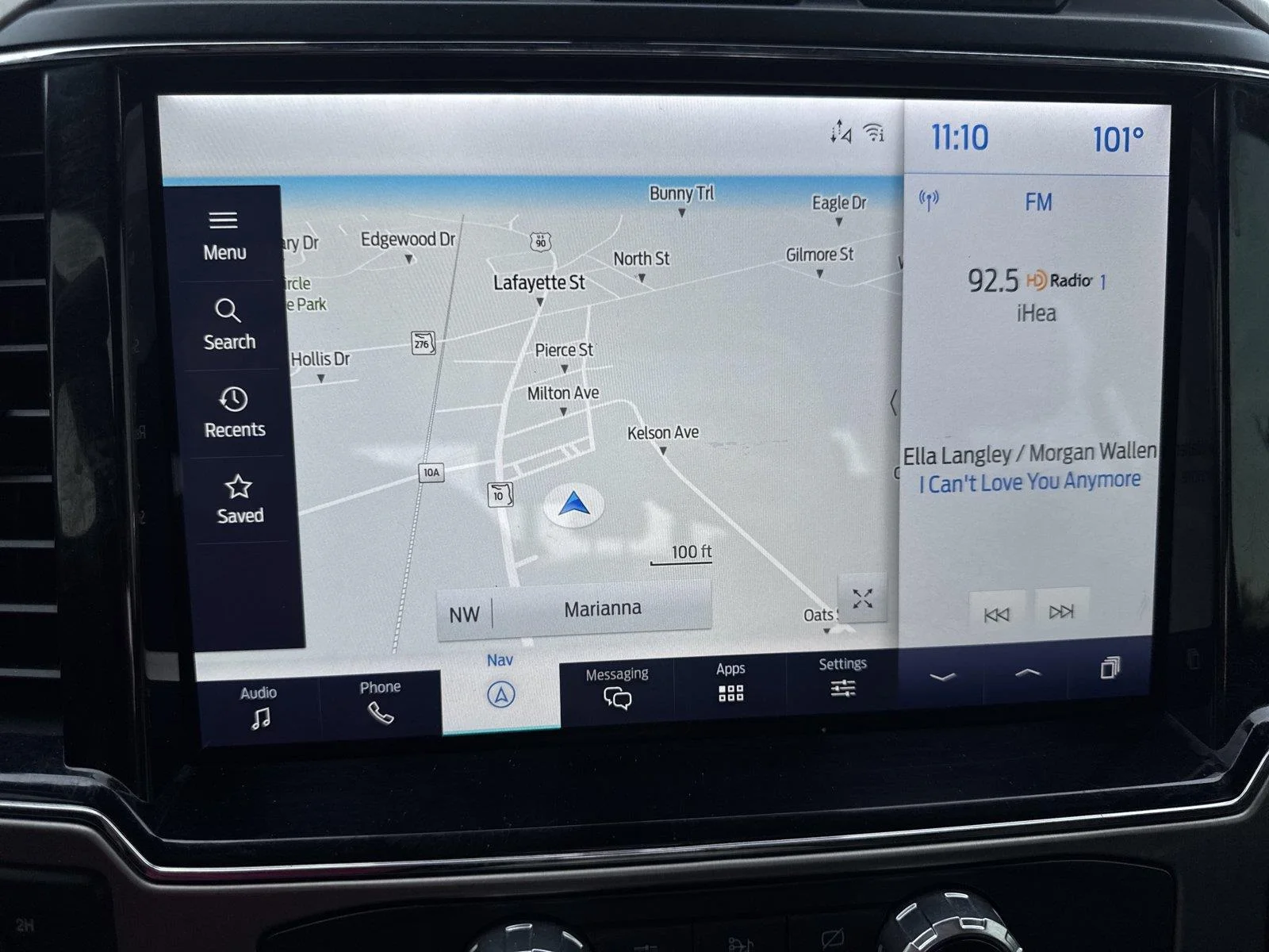 Used 2022 Antimatter Blue Ford Platinum image 25