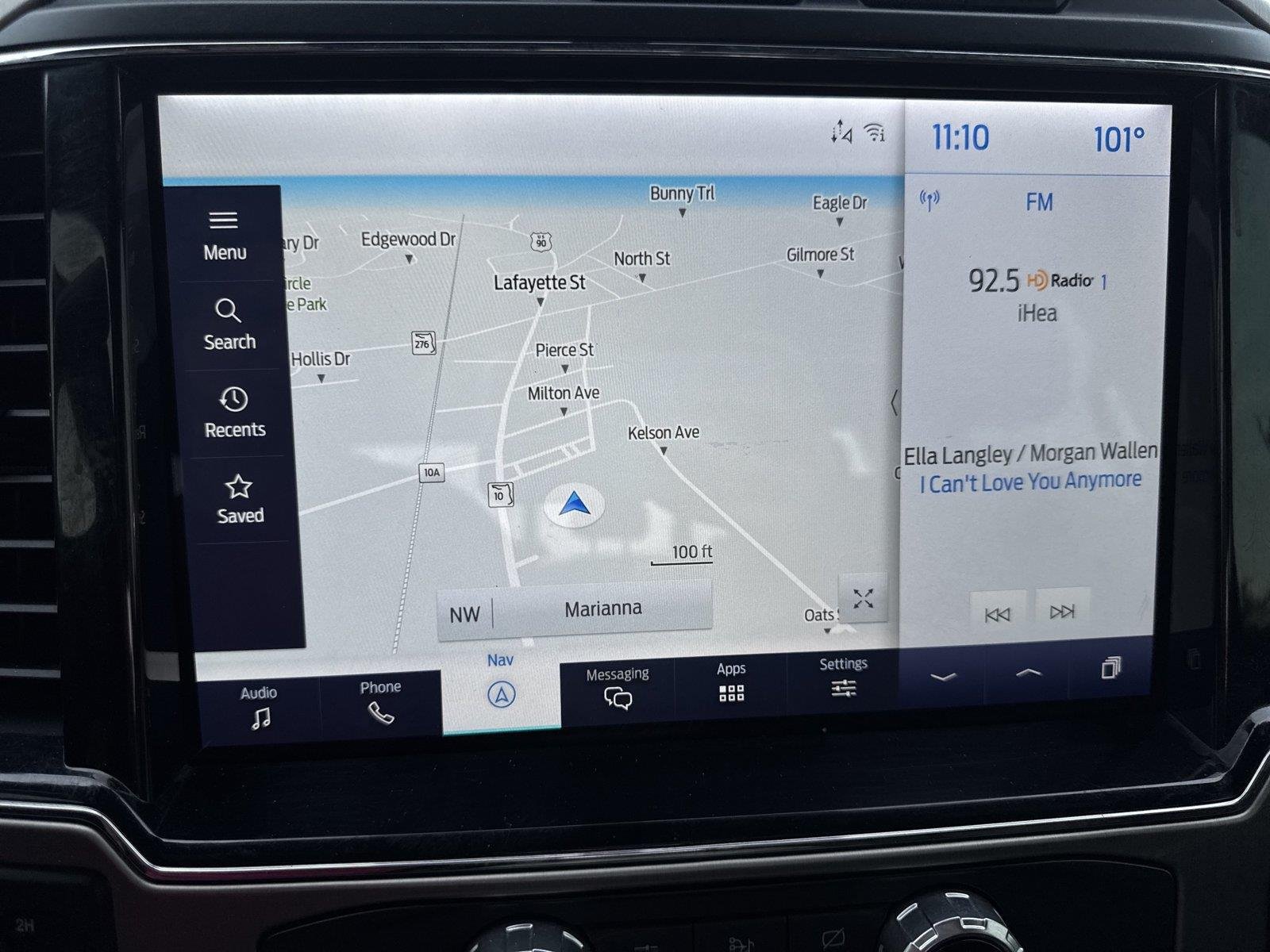 Used 2022 Antimatter Blue Ford Platinum image 25