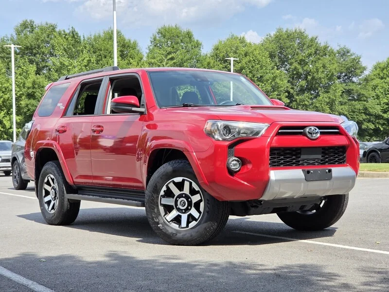 Used 2022 Barcelona Red Metallic TOYOTA TRD OFF-ROAD image 20