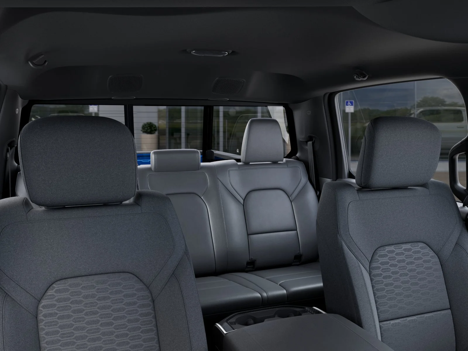 New 2025 Hydro Blue Pearl-Coat Exterior Paint RAM Big Horn/Lone Star image 53