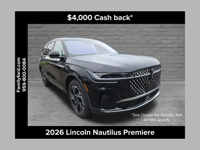 New 2026 Infinite Black Metallic Clearcoat Lincoln Premiere image 1