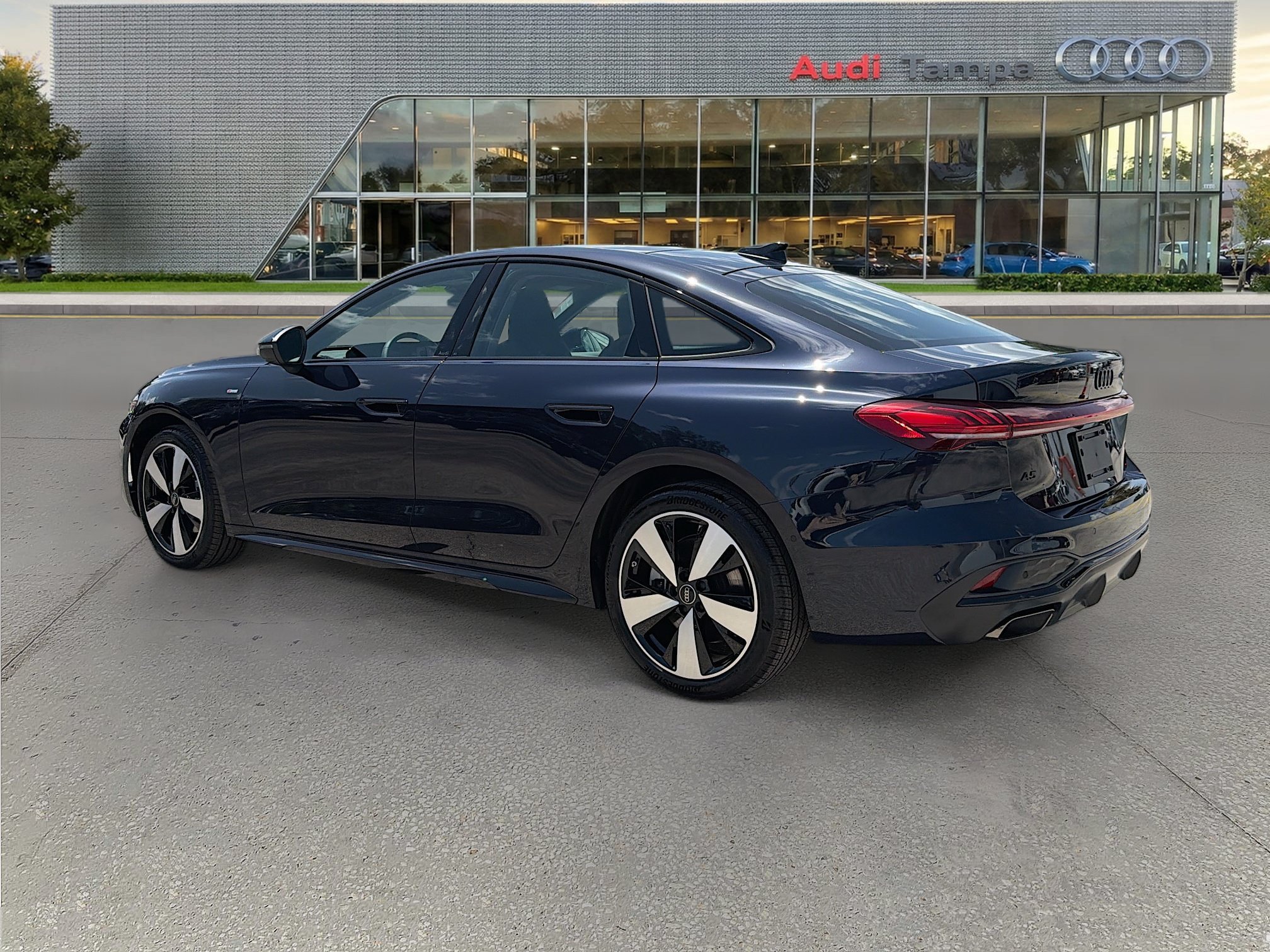 New 2026 Firmament Blue Metallic Audi Premium Plus image 5